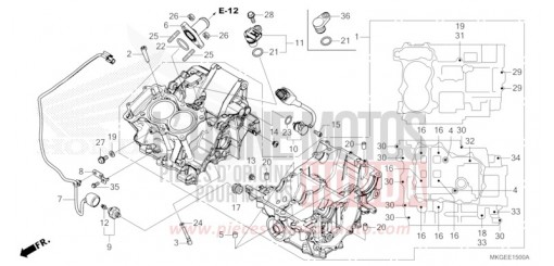 CARTER MOTEUR CMX500AL de 2020